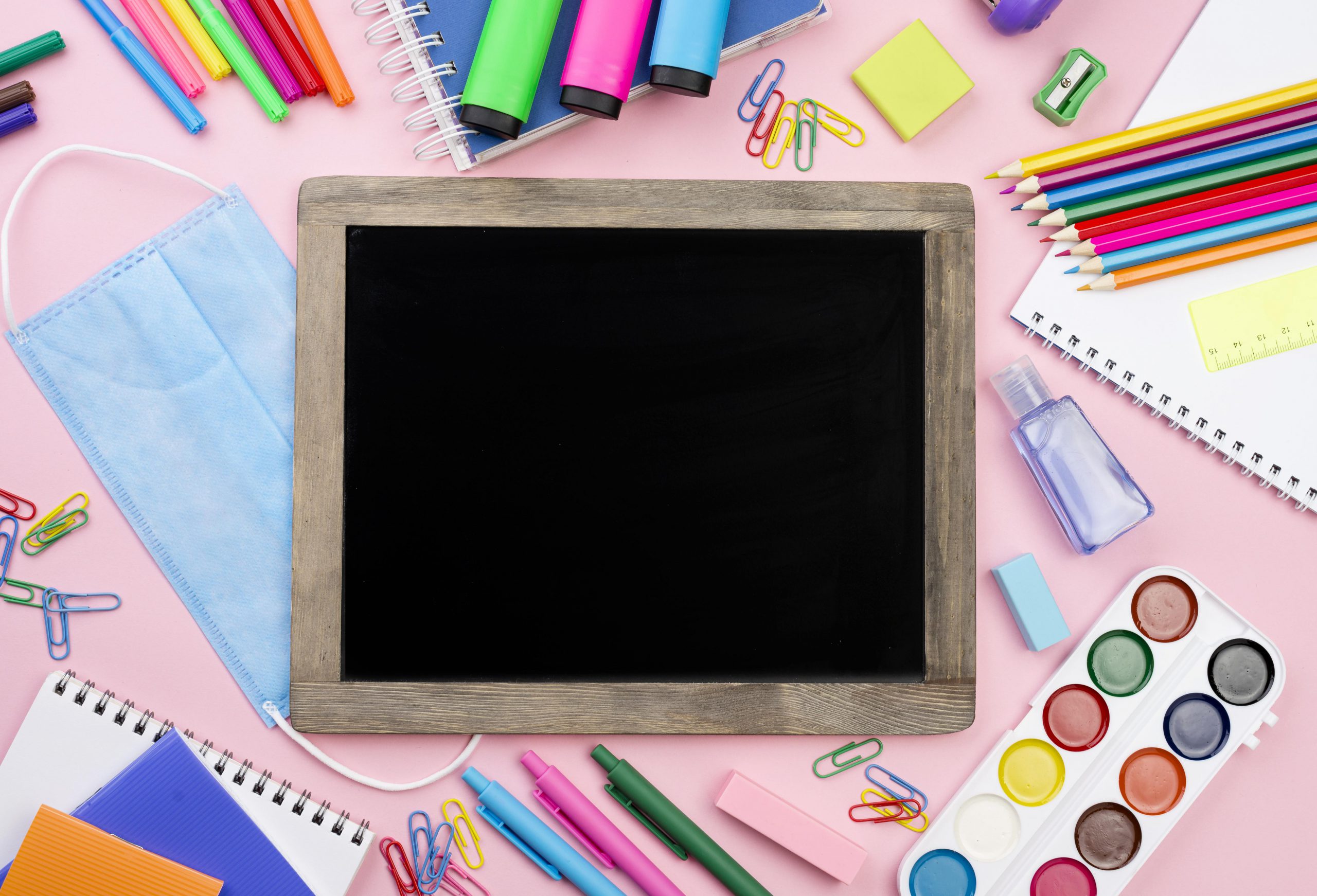 Mesa de estudos para o Enem